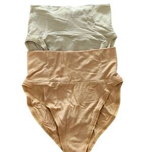 2 PAIR SKIMS HI CUT PANTY NWT